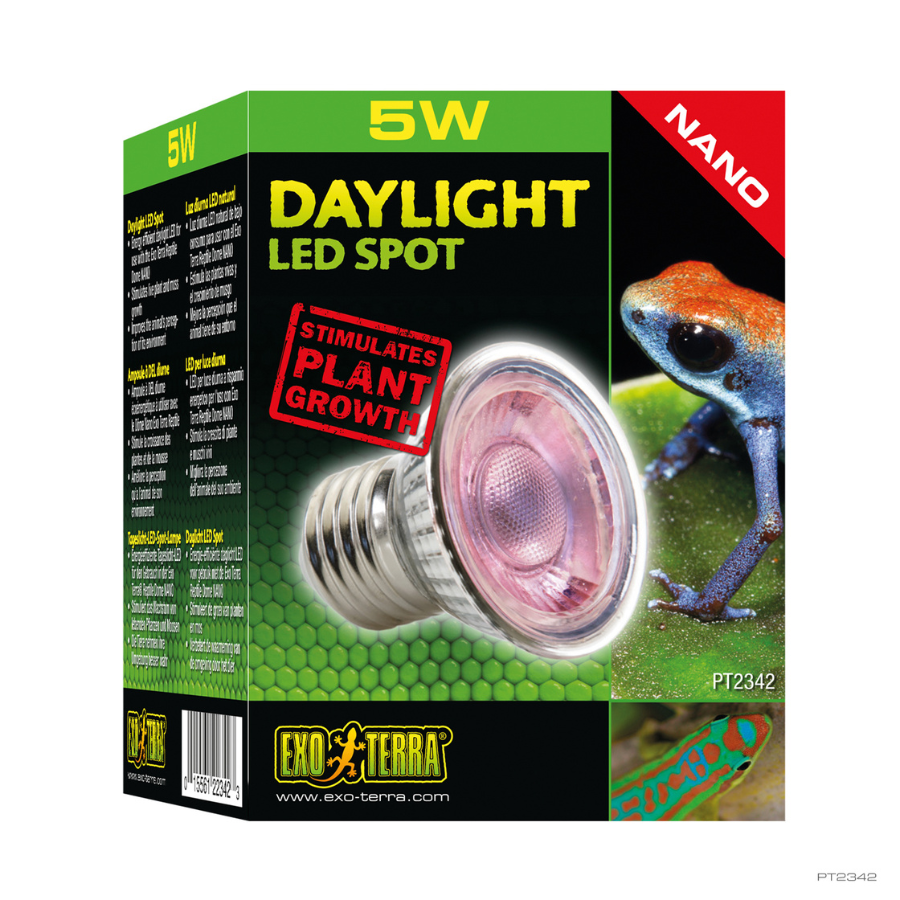 Exoterra Bombilla Exo-Terra Daylight LED Spot Nano, , large Imagen numero 3